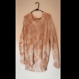 Oversized light fall sweater